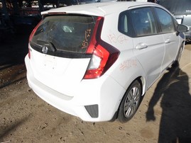 2015 Honda Fit Lx White 1.5L MT #A22443